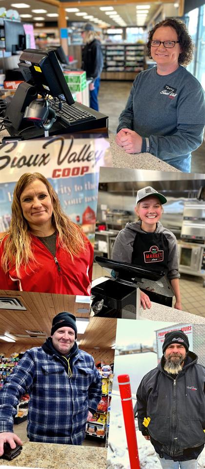 employees collage | Sioux Valley Coop